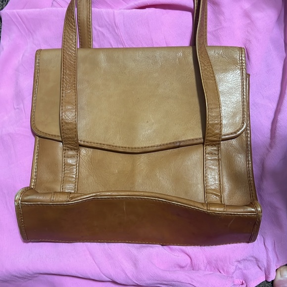 Simon leather tan bag - Picture 2 of 11